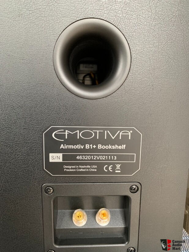 Excellent Condition Emotiva B1+ Bookshelf Speakers Photo 2931332 UK