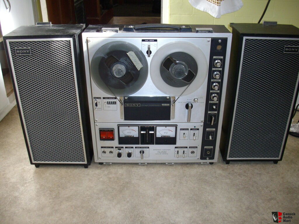 Sony TC-630 reel to reel tape recorder, with amp Photo #293634