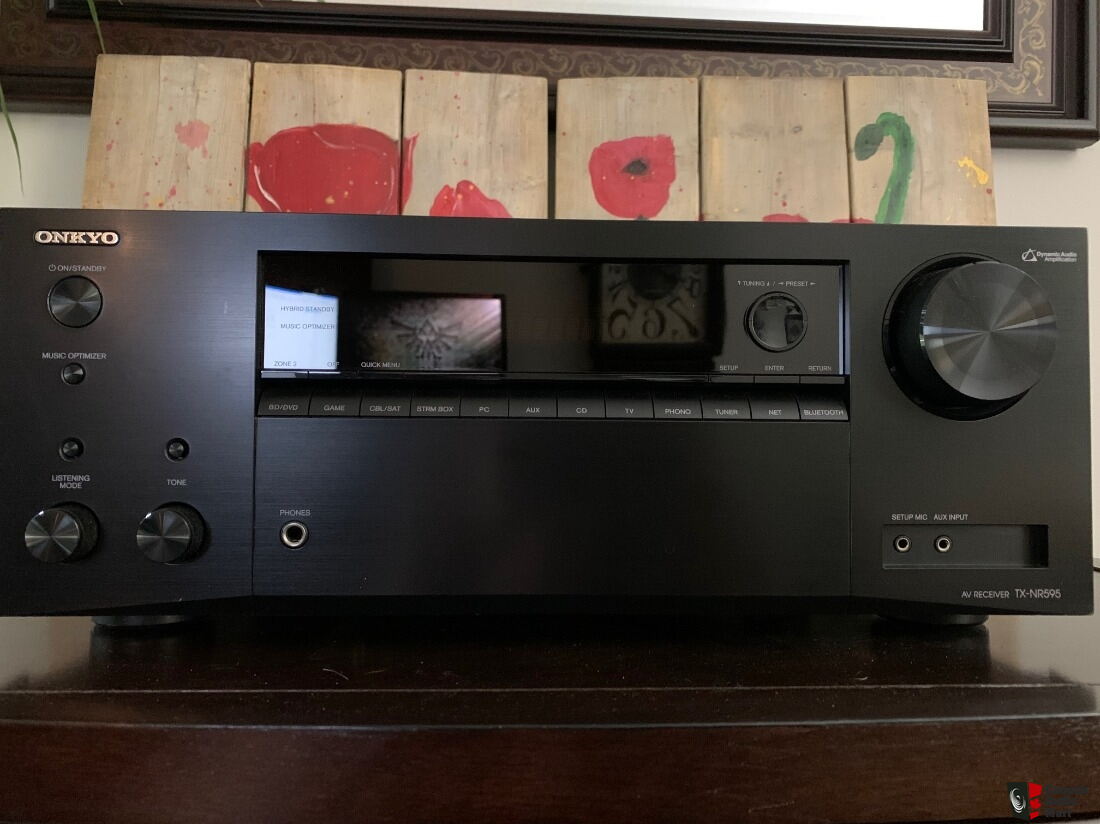 Dolby Atmos 4K Onkyo TXNR595 7.2 ch Receiver Photo 2936946