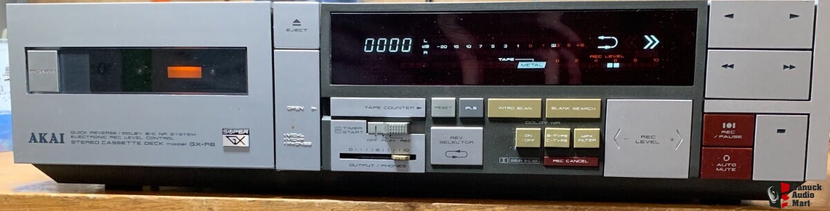AKAI GX-R6ステレオカセットデッキ動作確認済み AKAI GX-R6 Stereo Cassette Deck Photo #2938527 - US Audio Mart