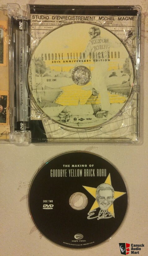 Elton John 1973 Goodbye Yellow Brick Road on very rare