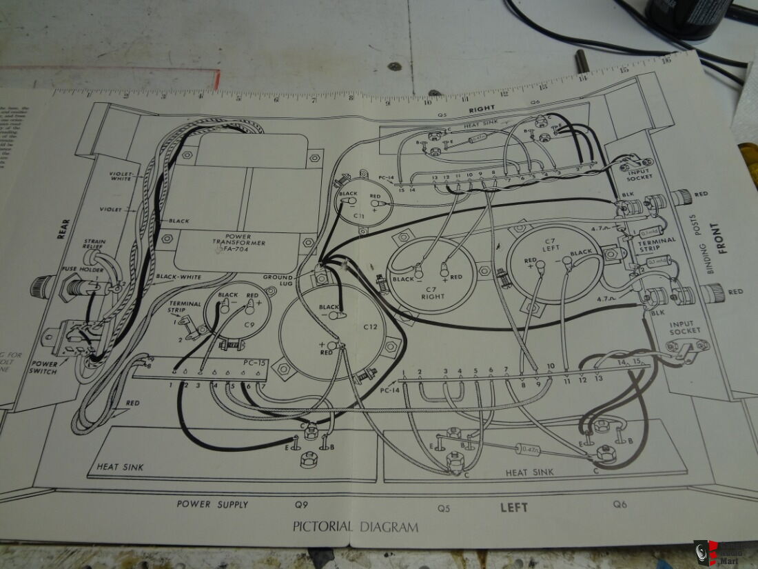 Original Assembly and Operations Manual for Dynaco 120 Power Amplifier ...