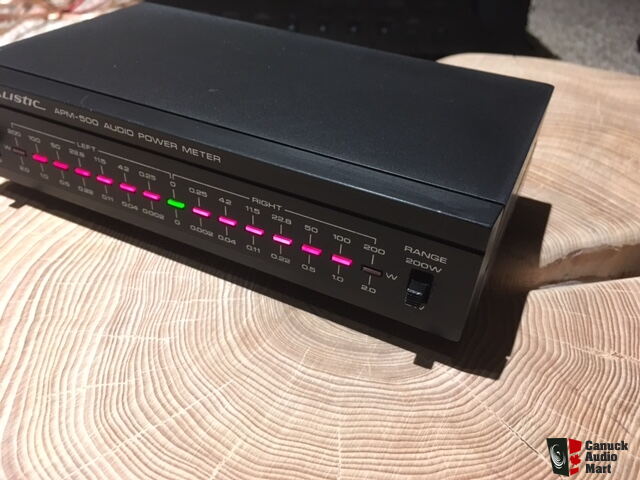 Realistic APM 500 Audio Power Meter Lovely Condition Photo