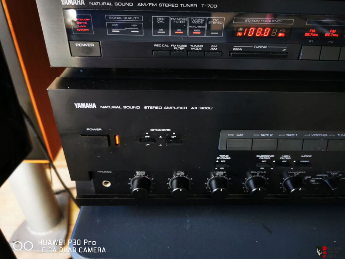 Yamaha Ax 900u 130w Integrated Amplifier Yamaha T 700 Digital Tuner Sold Photo Canuck Audio Mart