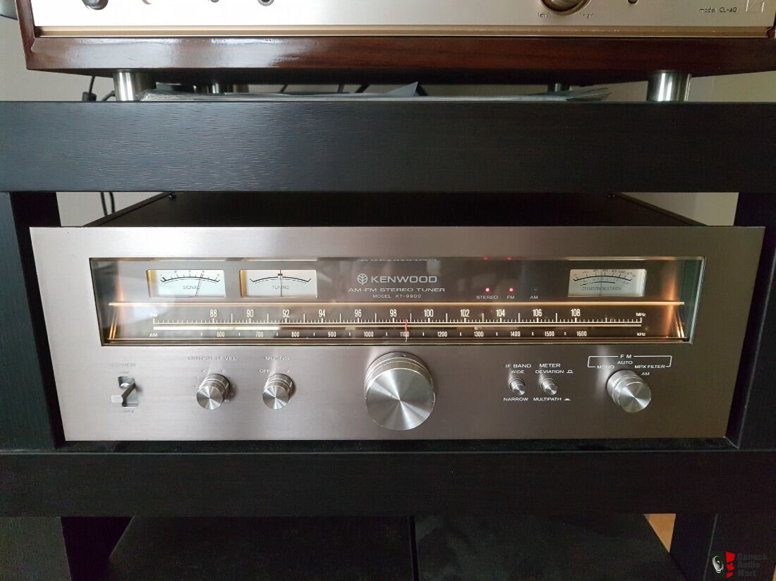 Onderdompeling Alvast Geometrie Kenwood KT-9900 (aka KT-8300) AM FM Super Tuner with Re-capped power supply  Photo #2959151 - Canuck Audio Mart
