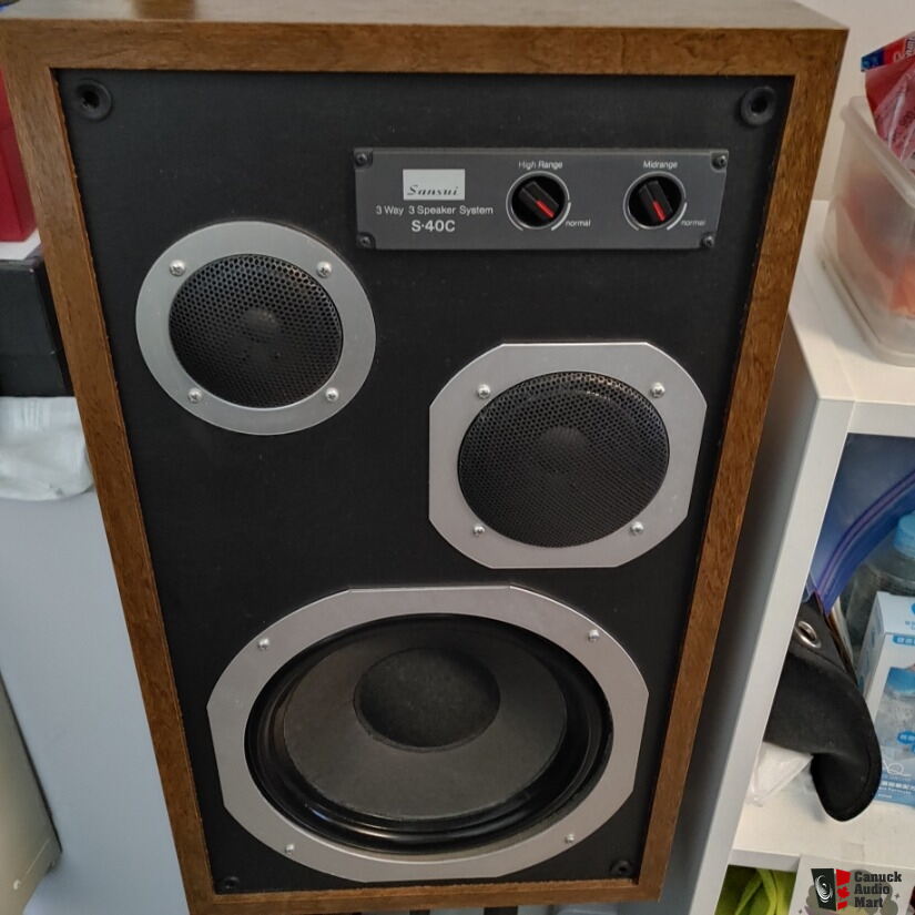 sansui s40c speakers