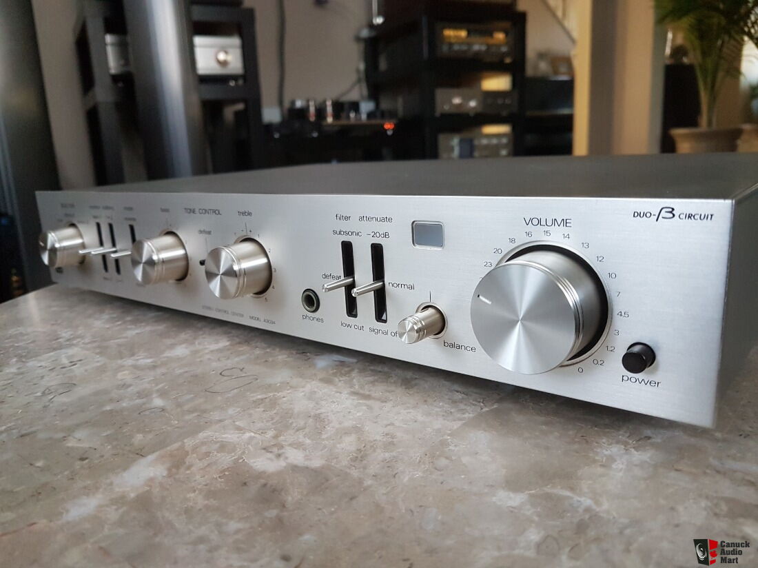 LUXKIT A3034 aka Luxman CL-34 vacuum tube pre-amplifier fully