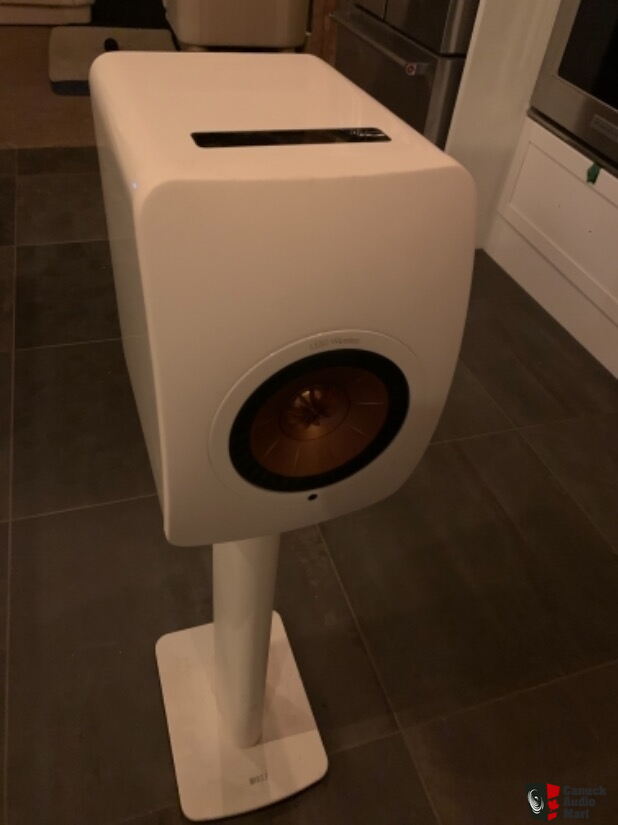 KEF LS50W KEF Stands White For Sale Canuck Audio Mart kef-ls50w-kef-stands-white-for-sale-canuck-audio-mart