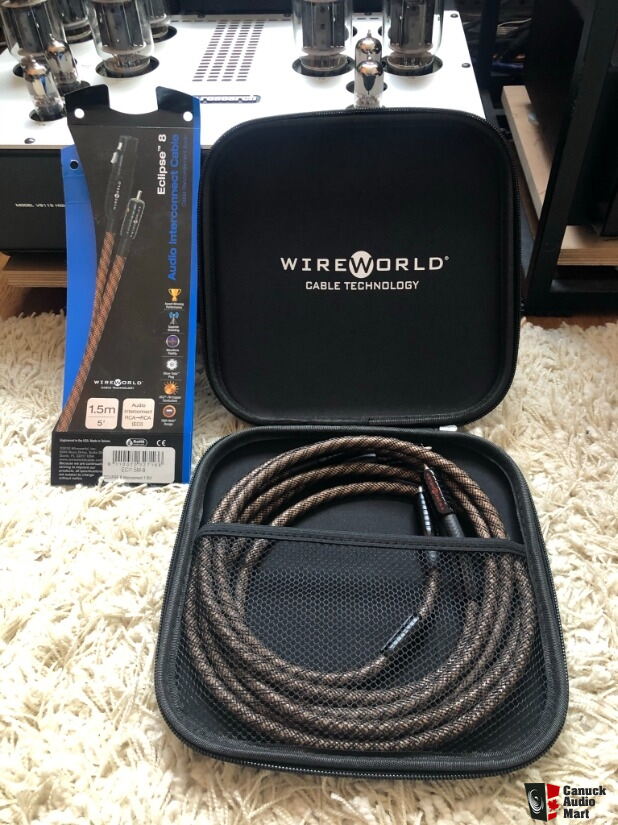 Wireworld Eclipse 8 Interconnects - 1.5 meter RCA - Best price on