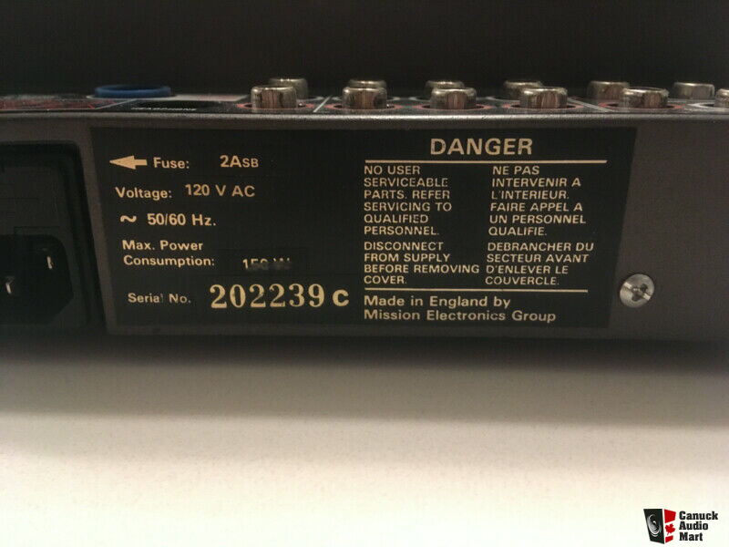 Cyrus-2 Two (Mission Systems) Amplifier, Made in England Photo #2986659 ...