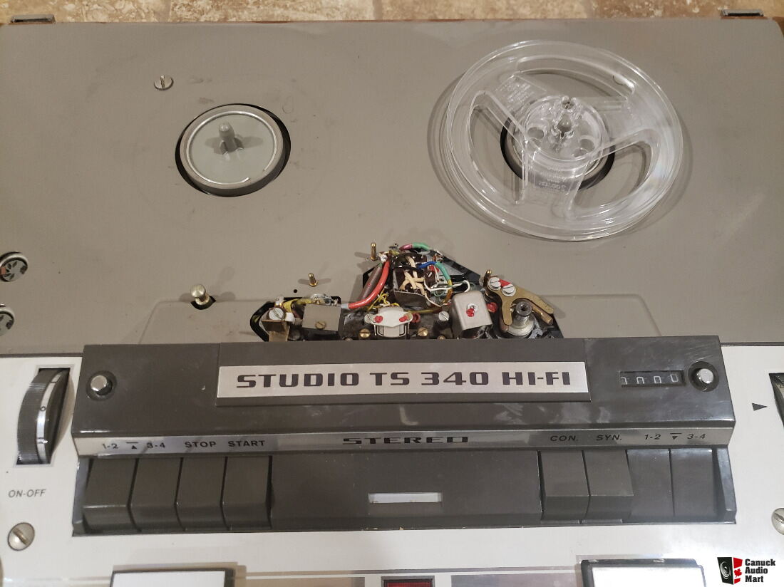 Grundig Studio TS 340 HiFi – Magnétophone à Bandes Vintage – Pour Pièces (non Testé)