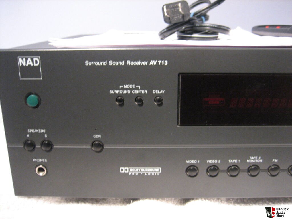 NAD AV 713 Surround sound Receiver Photo #299598 - Canuck Audio Mart