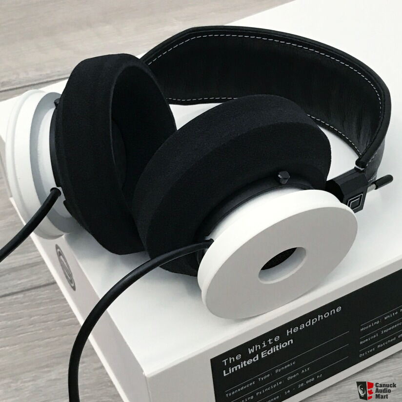 Grado The White Headphone Limited Edition Photo #2996169 - Canuck Audio ...