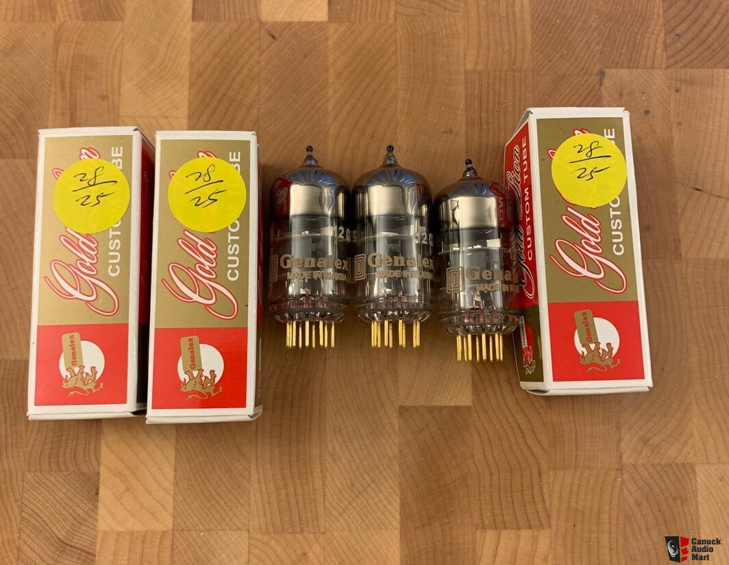 GENALEX GOLD LION KT88 Tubes Platinum (Paire Appairée