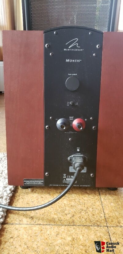 Martin Logan Montis For Sale - Canuck 