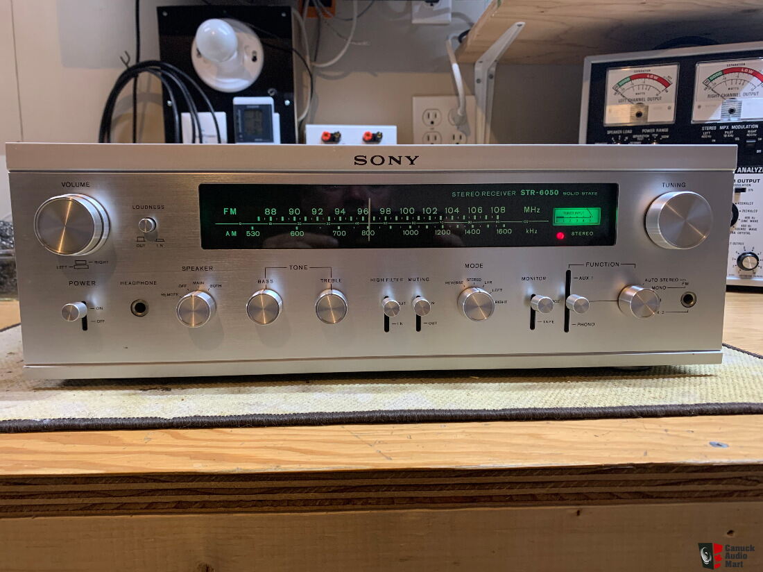 Sony STR-6050 AM/FM Receiver For Sale - Aussie Audio Mart