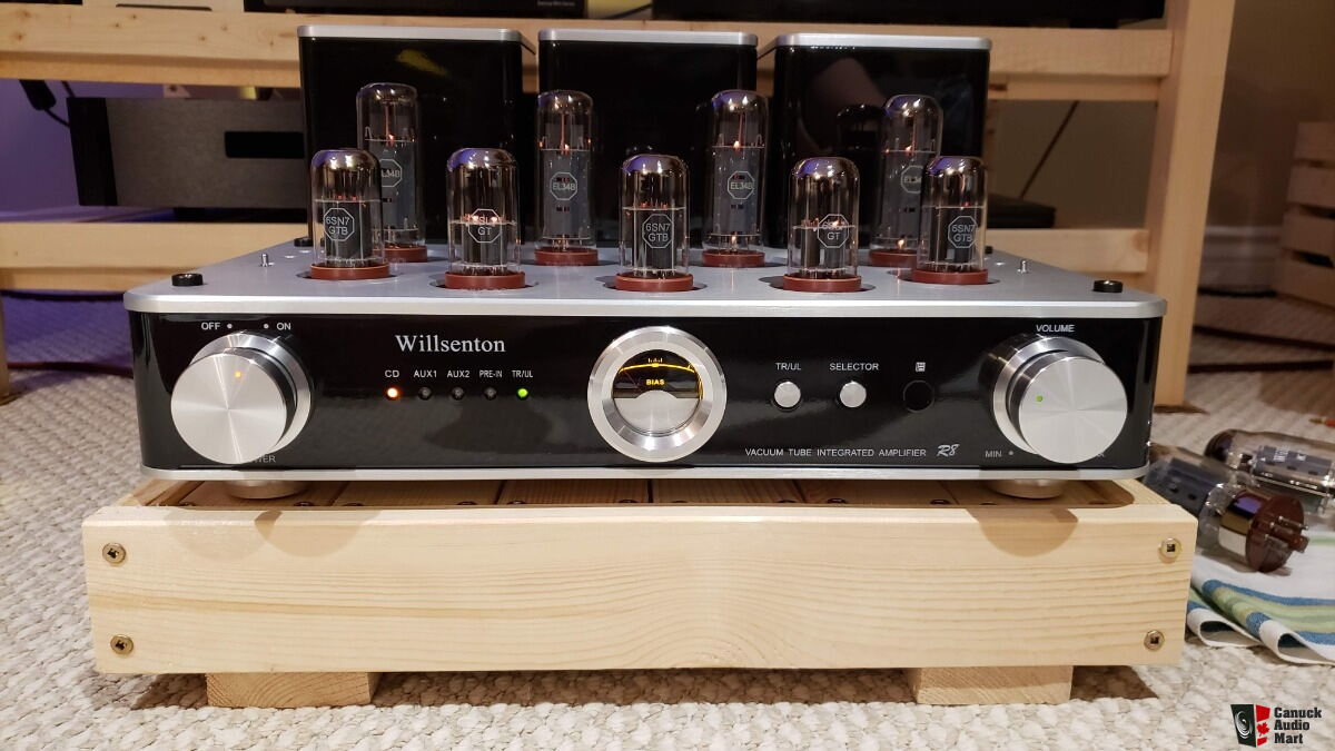 Willsenton R8 Kt88el34 Integrated Tube Amplifier With Stock And Upgraded Tubes Photo 3016619 4403