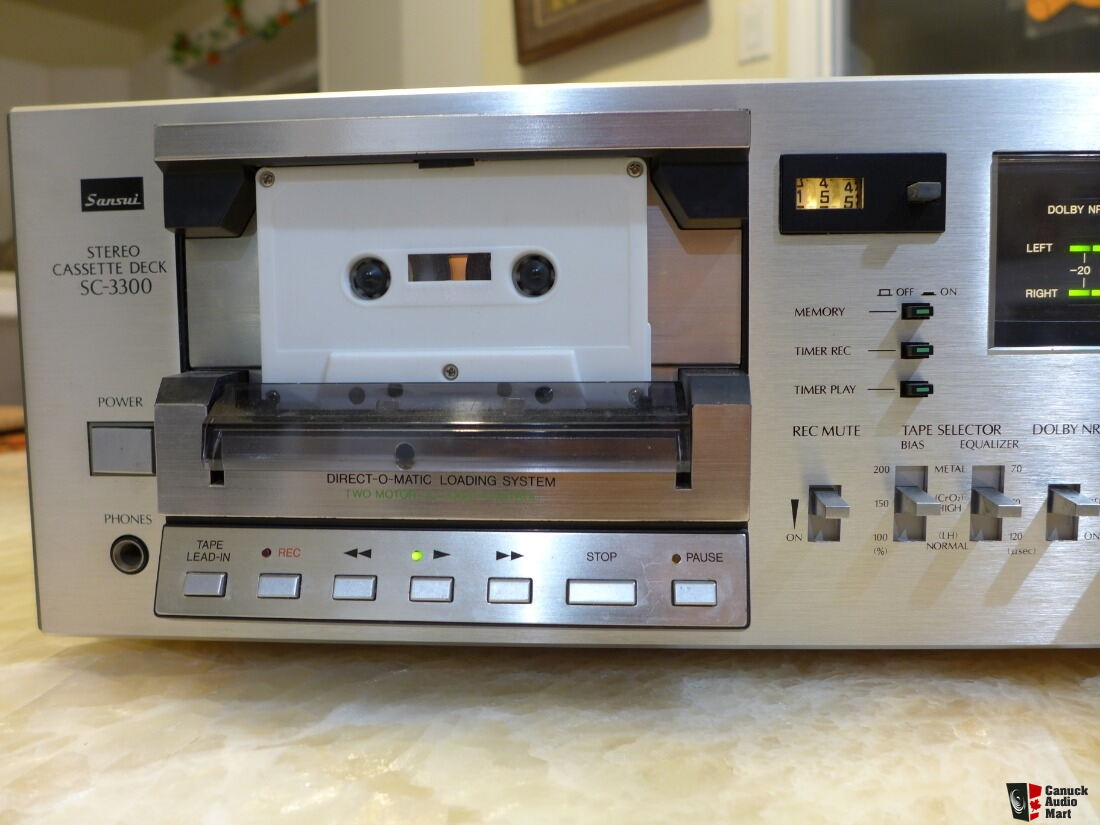 Sansui SC-3300 Cassette deck, Tape recorder player Photo #3020440