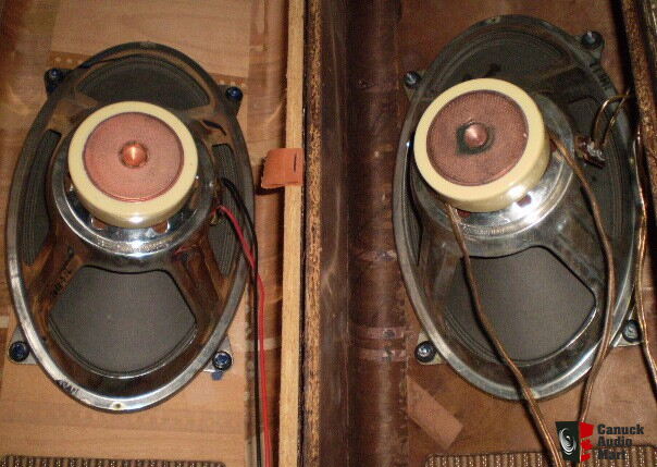 PHILIPS AD8081/M4, 4OHM dual cone vintage Speaker Fullrange largebande