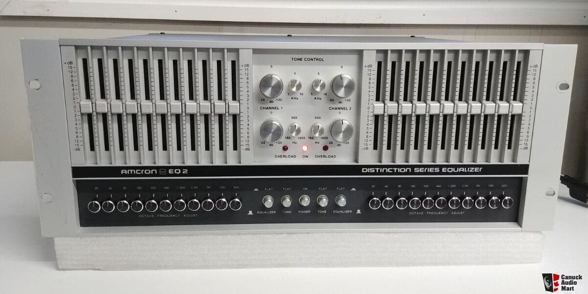 Amcron Crown Eq 2 Synergistic Equalizer Sold For Sale Canuck Audio Mart 0845