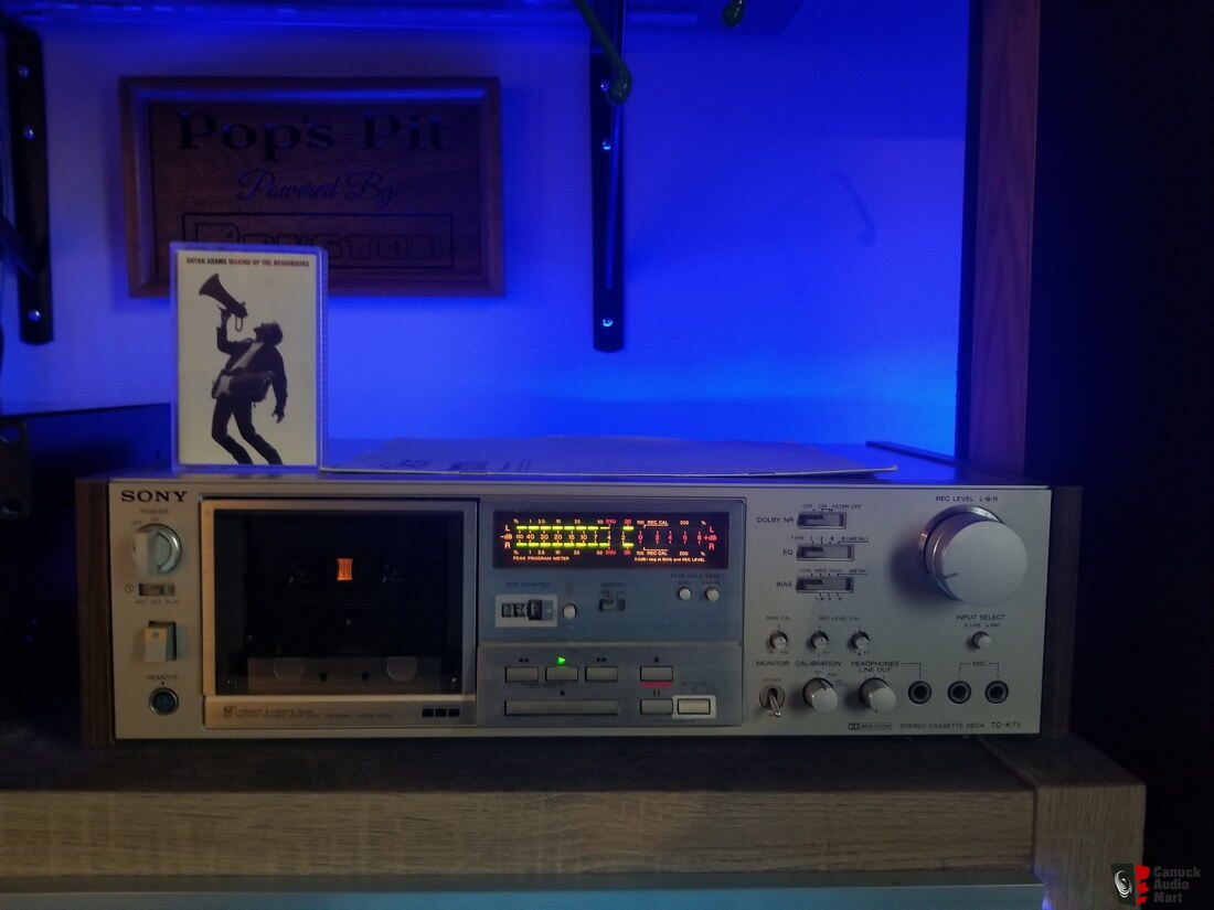 Sony tc-k75 (3 Head) Cassette Deck Photo #3047705 - US Audio Mart