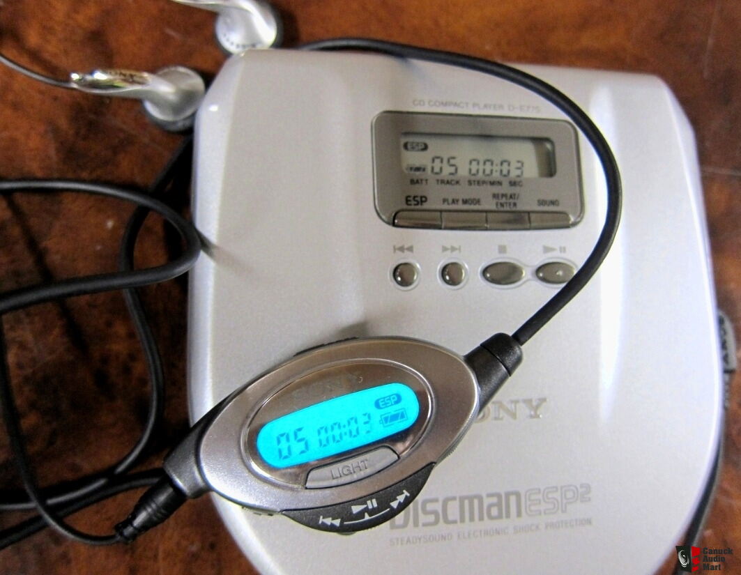 Sony D-E775 Discman Walkman Portable CD Player * NICE Photo