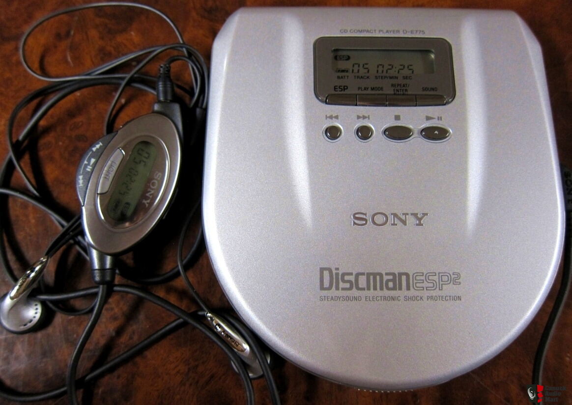 Sony D-E775 Discman Walkman Portable CD Player * NICE Photo