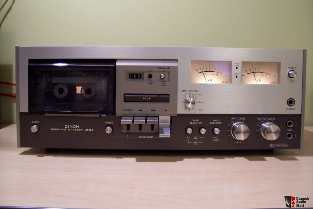 Denon DR-350 vintage cassette deck --- Photo #305450 - US Audio Mart