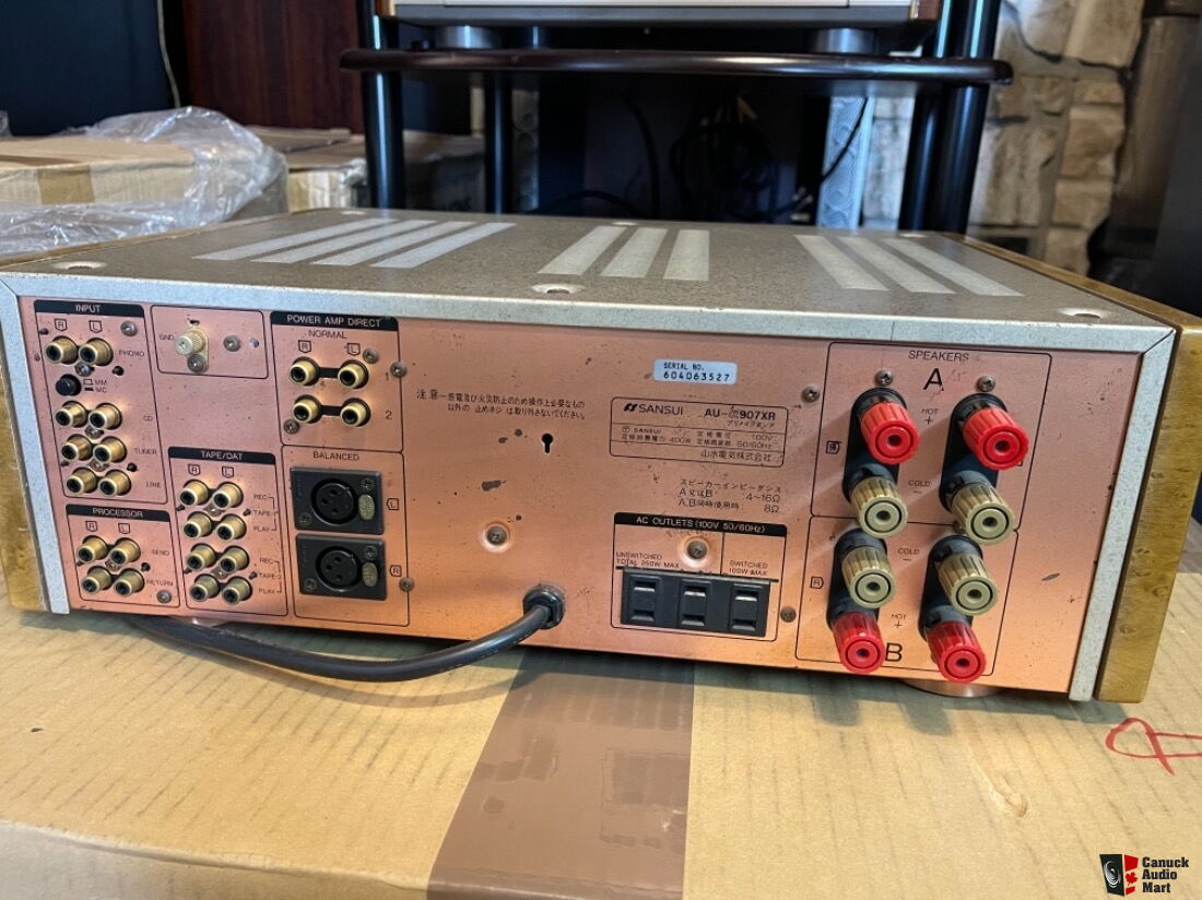 Sansui AU-a 907 XR Integrated Amplifier Photo #2998068 - Canuck