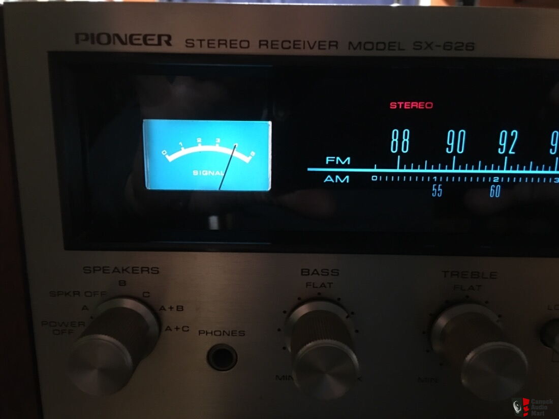 Ampli Tuner Pioneer SX-626 – 1972 – Vintage Japon – Excellent état