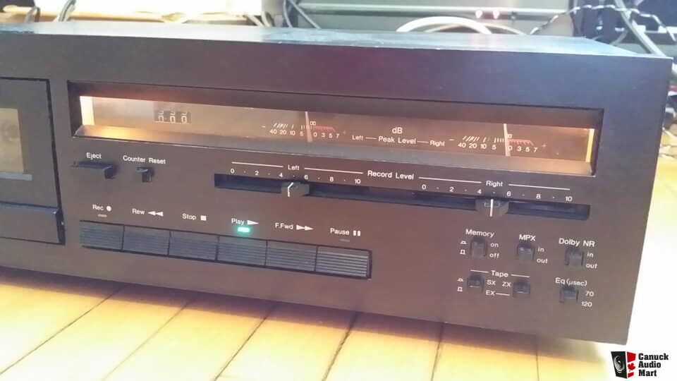 Nakamichi 480 2 head Cassette Deck, cleaned, belts changed, fully