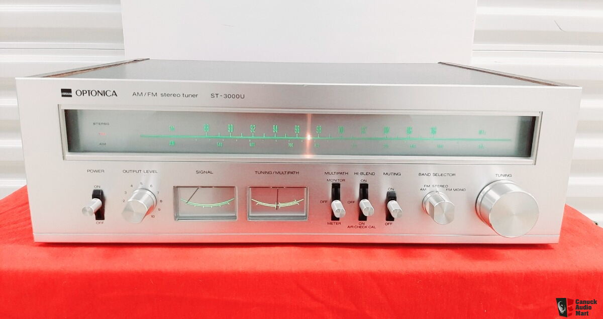 Serviced+Tuner Aligned-High End SHARP/OPTONICA ST-3000 U AM/FM