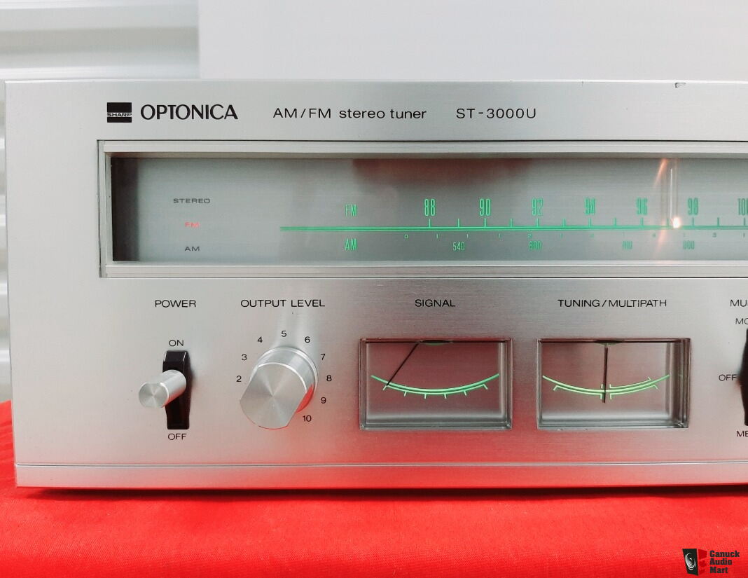 Serviced+Tuner Aligned-High End SHARP/OPTONICA ST-3000 U AM/FM