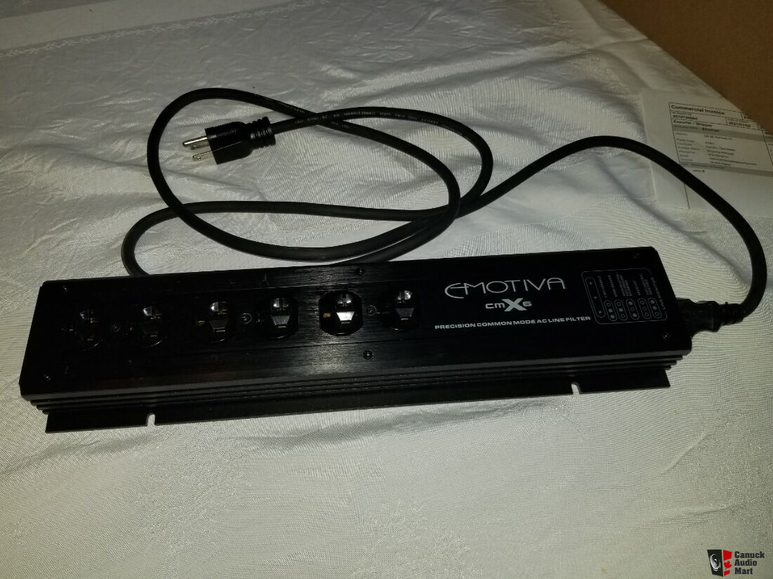 Emotiva CMX6 power strips For Sale Canuck Audio Mart