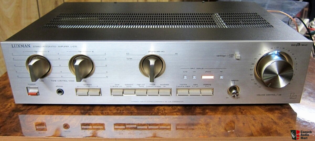 Luxman L-235 Audiophile Stereo Integrated Amplifier * JAPAN Photo ...