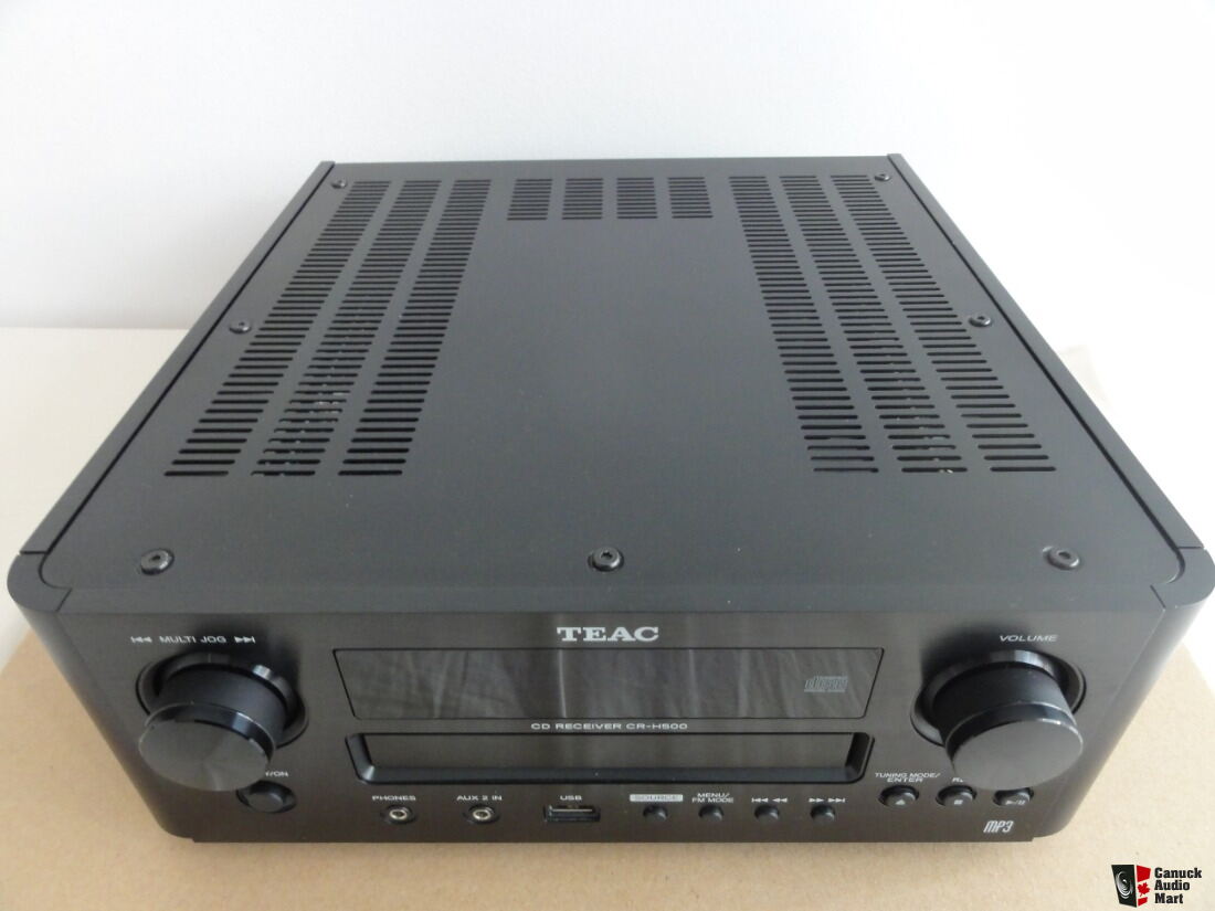 Gorgeous TEAC CR-H500 Audiophile CD Receiver With Phono Input