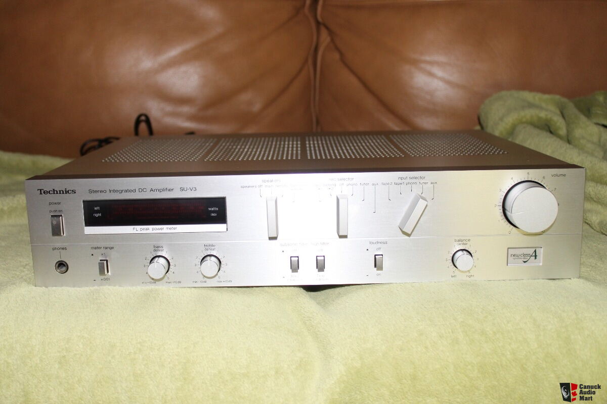 Technics SU-V3 integrated amplifier For Sale - Canuck Audio Mart