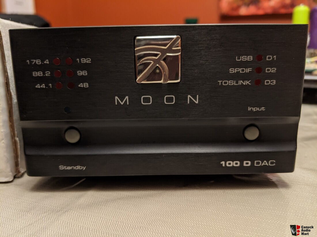 Moon 100D D/A Converter For Sale Canuck Audio Mart