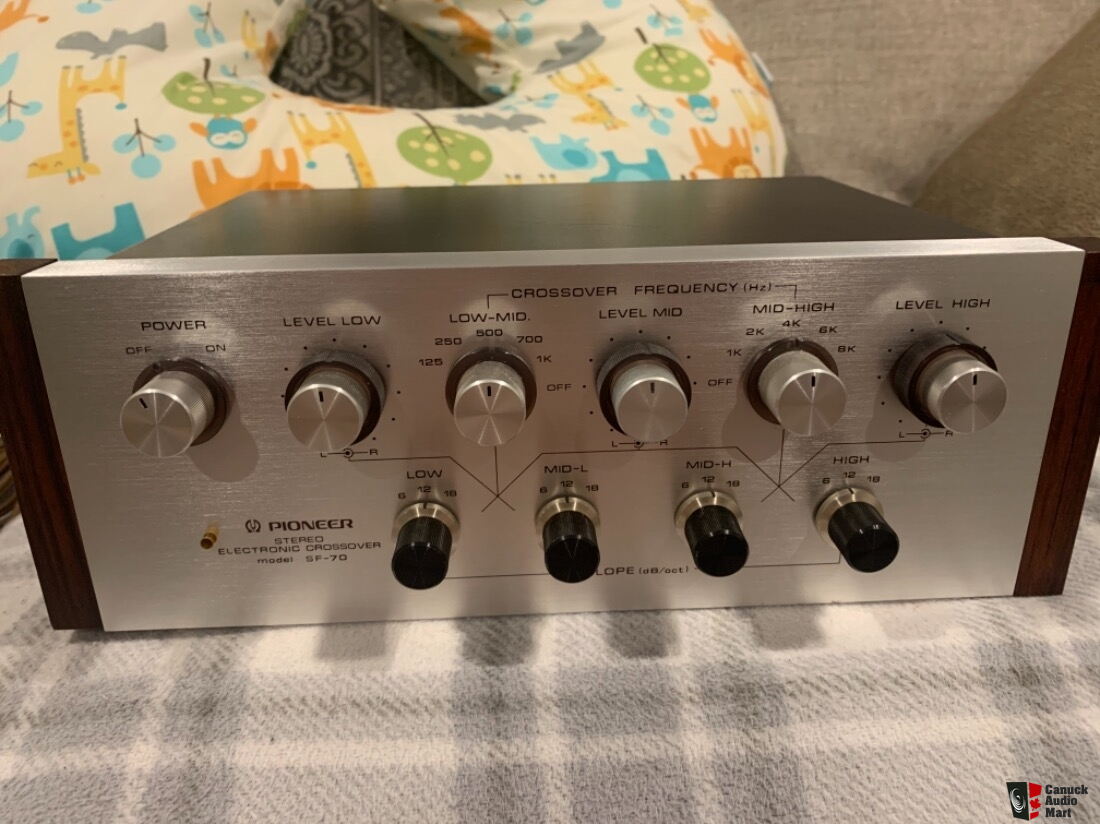Pioneer SF70 Active CROSSOVER For Sale Canuck Audio Mart