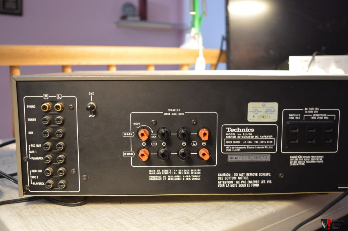 Technics SU-V6 Stereo Integrated DC Amplifier Photo #3149963