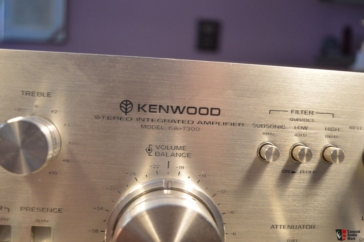 Ampli Stéréo Vintage TRIO Kenwood KA-7300 – 170W – Fabriqué Au Japon – Occasion