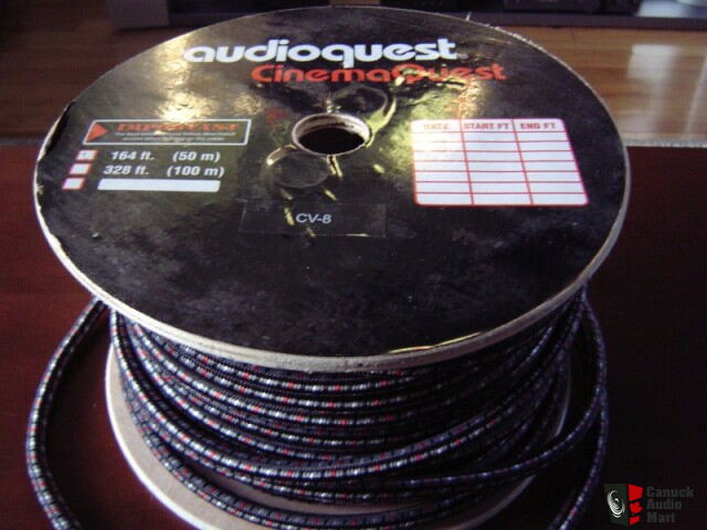 Audioquest CV8 Speaker cable and BFA Banana Plugs *SOLD OUT, THANK