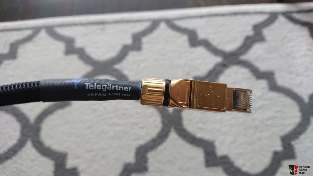 Telegartner MFP8 IE Gold Ethernet Cable (Cat8A/1.5m) Photo 