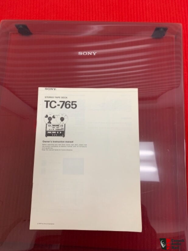 SOLD] This Sony TC-765 is one of the final reel to reel decks ever made by  Sony. As such it includes many high-end features like closed