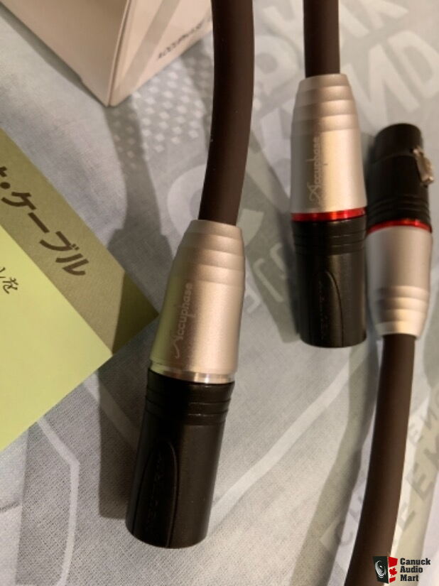 Accuphase AUDIO CABLE ASLCー10B 1m-