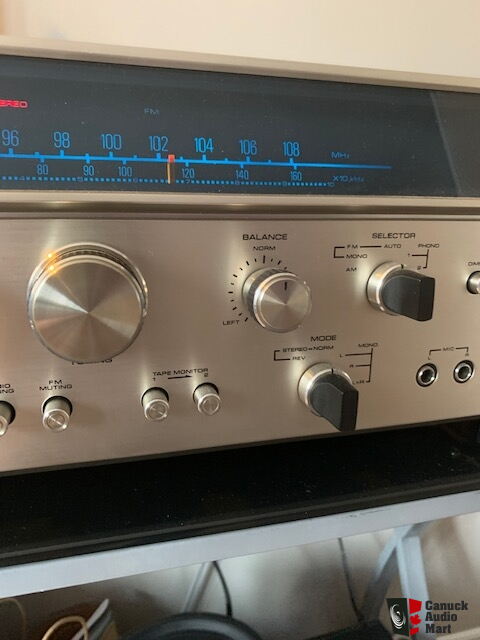Akai AA-940 – Façade Avant Aluminium Avec Boutons (pour Pièces)
