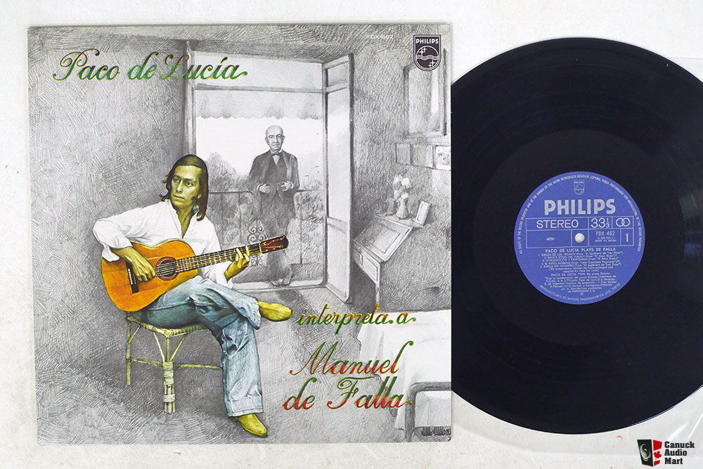 Japanese Vintage Vinyl - PACO DE LUCIA Plays De Falla Philips FDX-462 ...