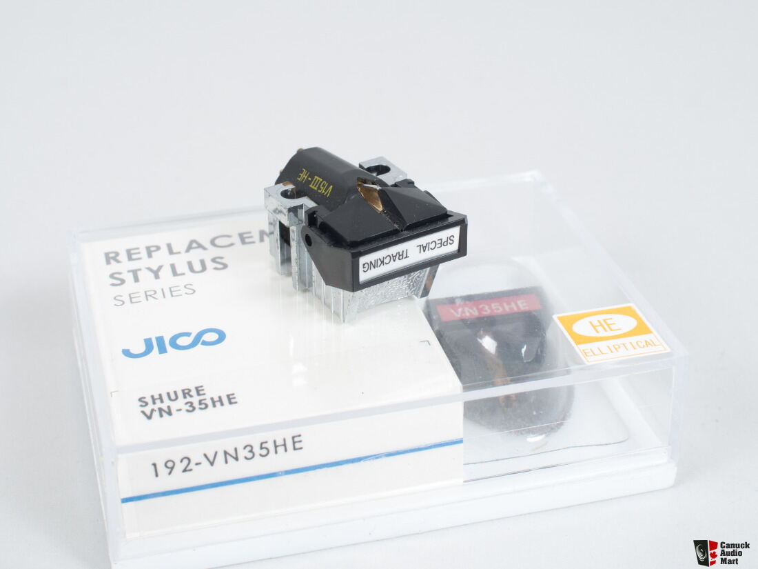 Shure V15 Type III 3 HE MM Cartridge w/ Jico VN-35 HE Stylus Photo