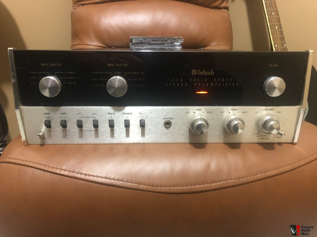 McIntosh C24 Preamplifier For Sale Canuck Audio Mart