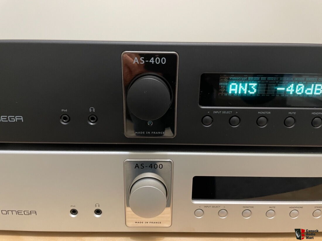 Micromega AS-400 Black Integrated Amplifier Photo #3247539 - US Audio Mart